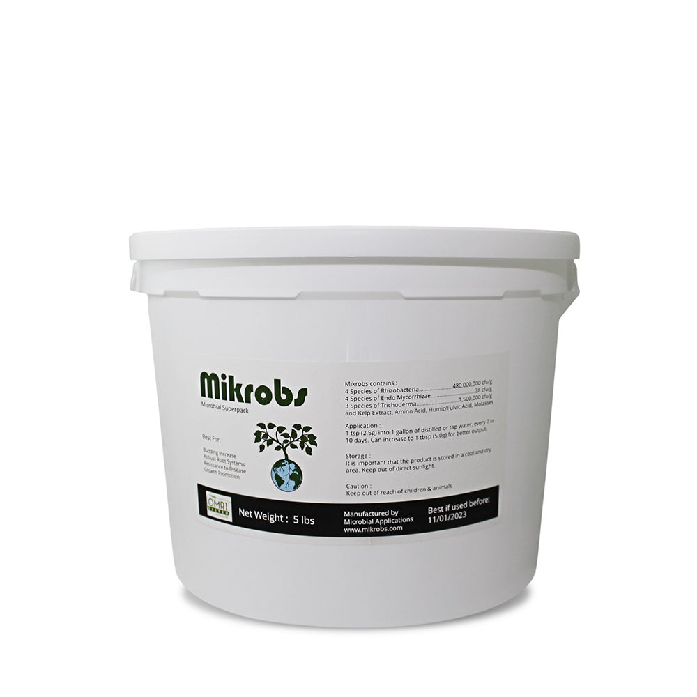 Mikrobs- Microbial Superpack Pail (5 lbs / 35 lbs)