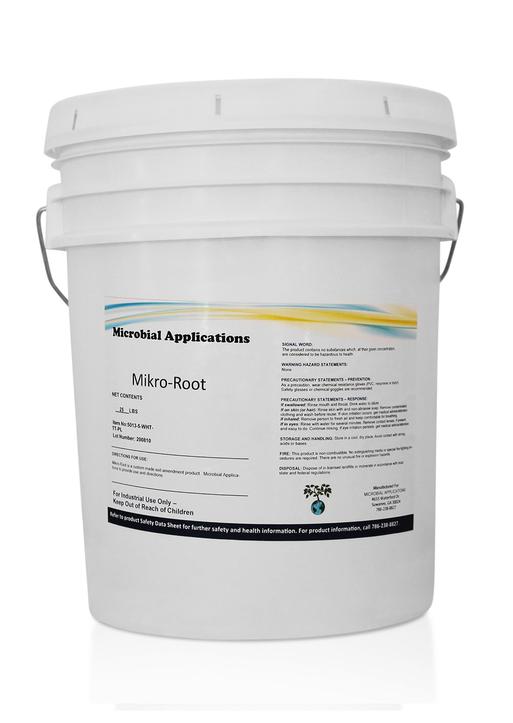 Mikro-Root Pail (5 lbs / 25 lbs)